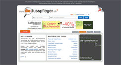 Desktop Screenshot of die-fusspfleger.ch